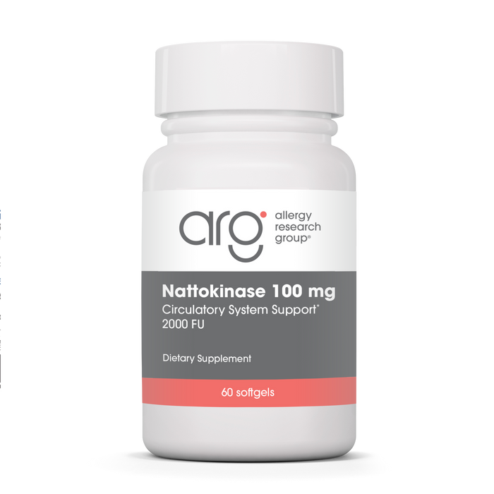 Allergy Research Group Nattokinase NSK-SD 100mg 60 Softgels
