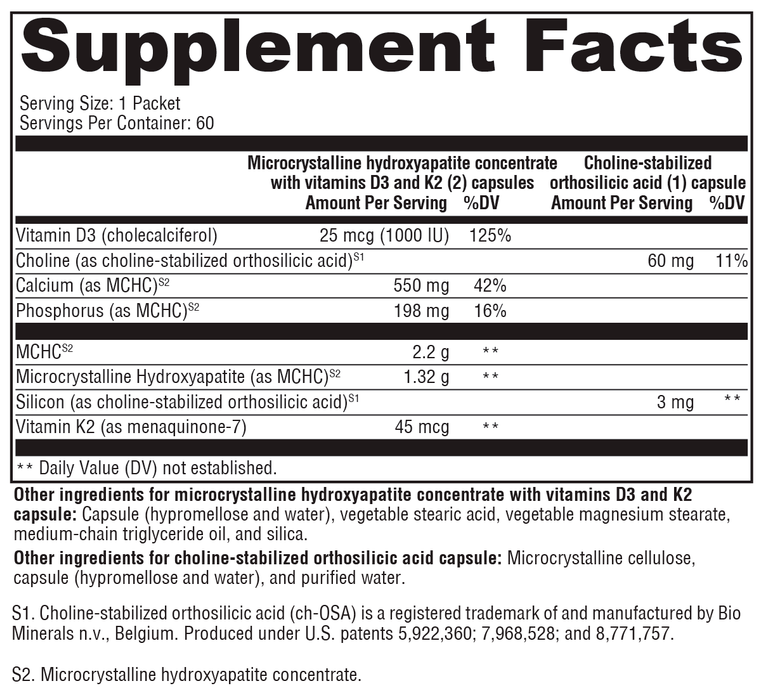 XYMOGEN OSAplex MK-7 Bone Health 60 Packets