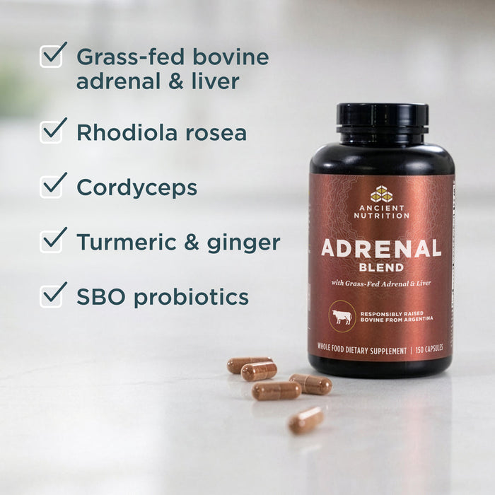 Ancient Nutrition Adrenal Blend - 150 capsules