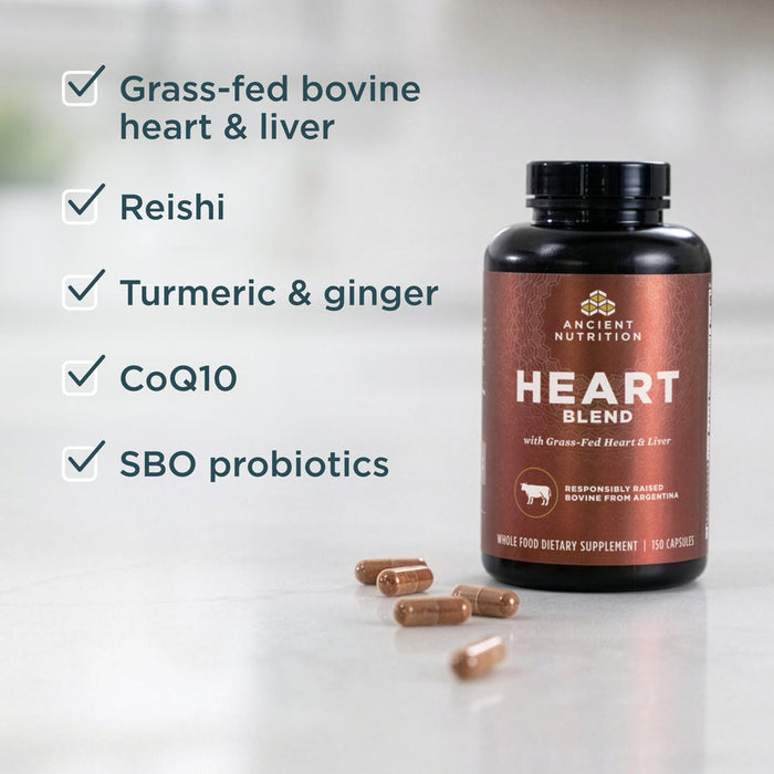 Ancient Nutrition Heart Blend - 150 capsules