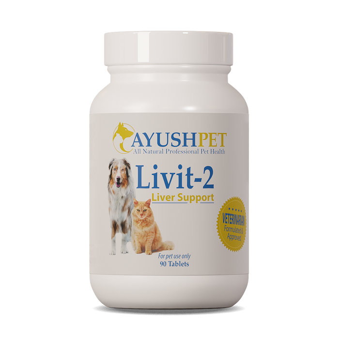 Ayush Herbs Liver Support Pet Livit-2  90 tabs