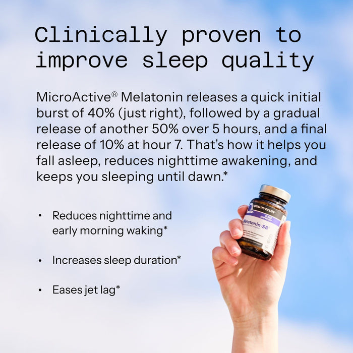 Quality of Life, Melatonin-SR™ 5 mg - 30 Vegicaps