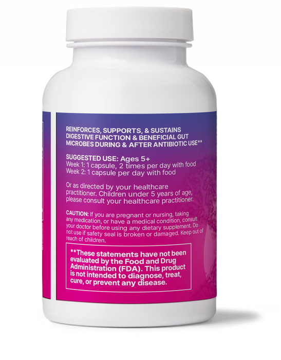 Microbiome Labs RestorFlora Probiotic Supplement 60 Capsules