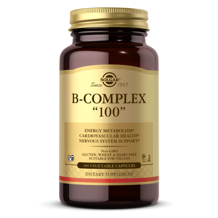 Solgar B-Complex "100", 100 Vegetable Capsules