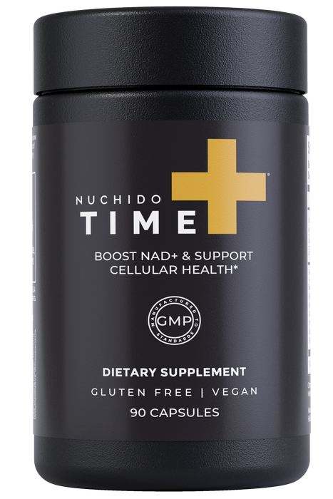 Nuchido Time+ Cellular Level Boost To Reverse Aging - 90 count