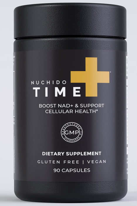 Nuchido Time+ Cellular Level Boost To Reverse Aging - 90 count