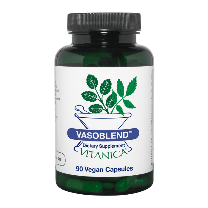 Vitanica VasoBlend, Cardiovascular Support, Vegan, Non-GMO, 90 Capsules