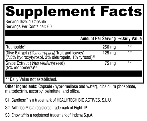 Xymogen VitalVasc® 60 Capsules