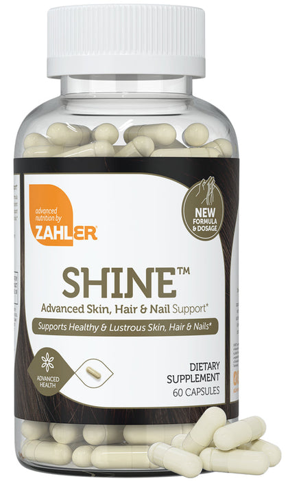 Zahler Shine, Hair Growth Supplement Certified Kosher 60 Capsules
