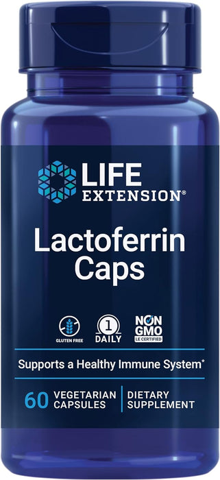 Life Extension Lactoferrin Caps 60 Vegetarian Capsules