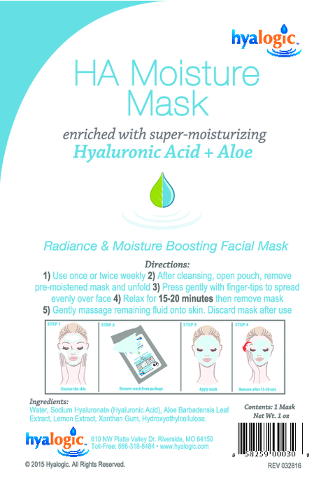 Hyalogic Moisture Mask w/ HA 4 pack