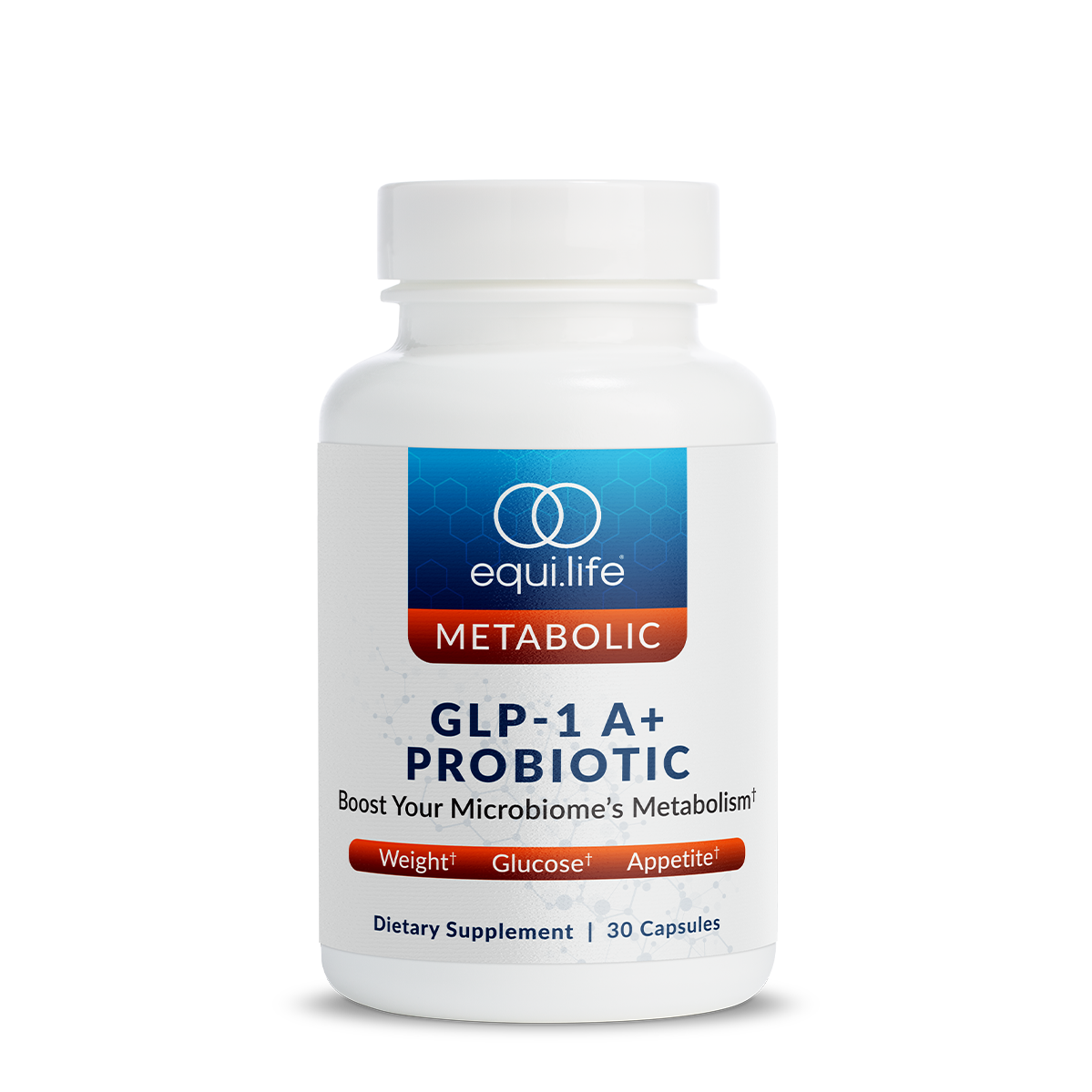 Equilife GLP-1 A+ Probiotic - 30 capsules — Hebron Nutrition