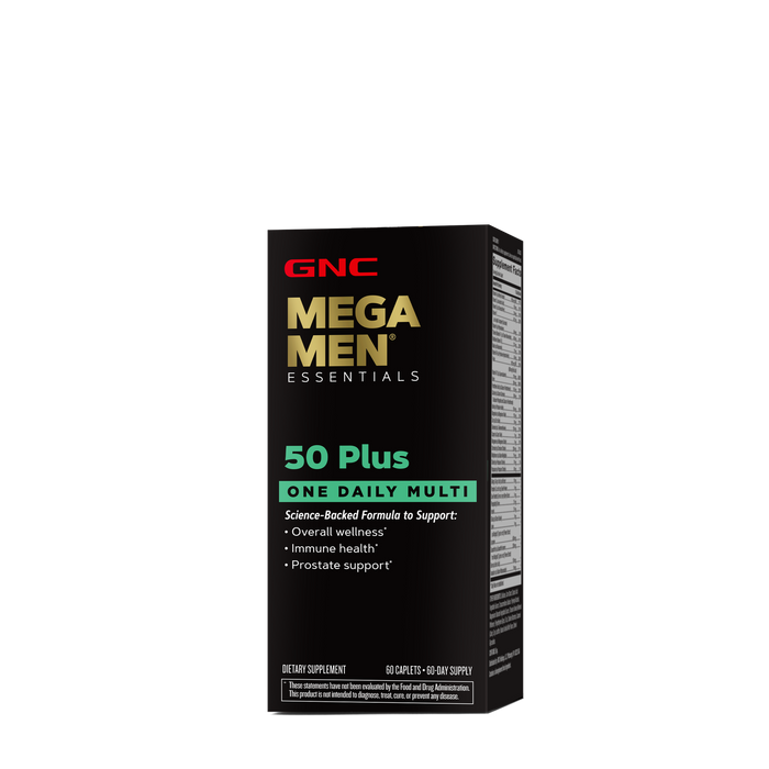 GNC Mega Men 50 Plus ONE DAILY Multivitamin 60 Count