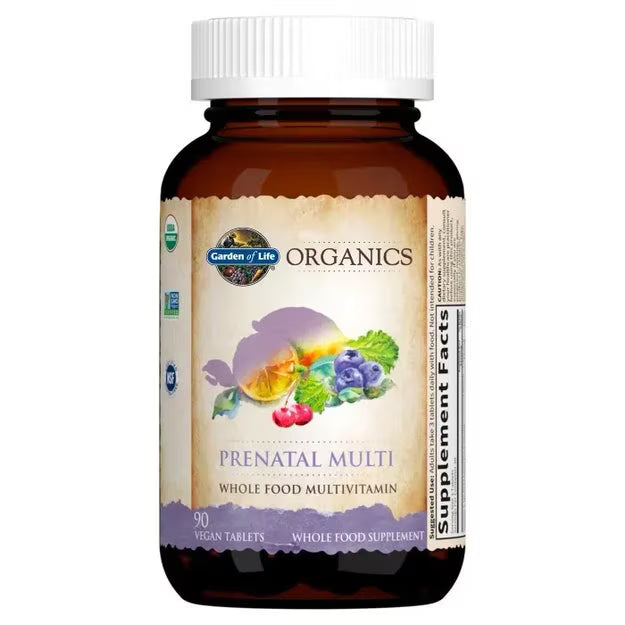 Garden of Life Organics Prenatal Multi-90 Tablets
