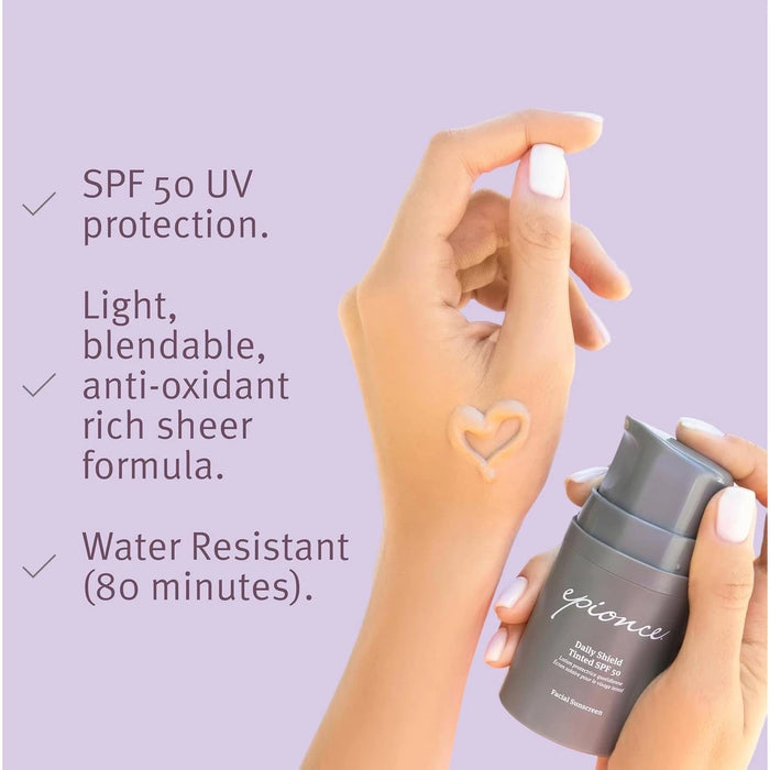Epionce Daily Shield Tinted SPF 50 Sunscreen - 1.7oz