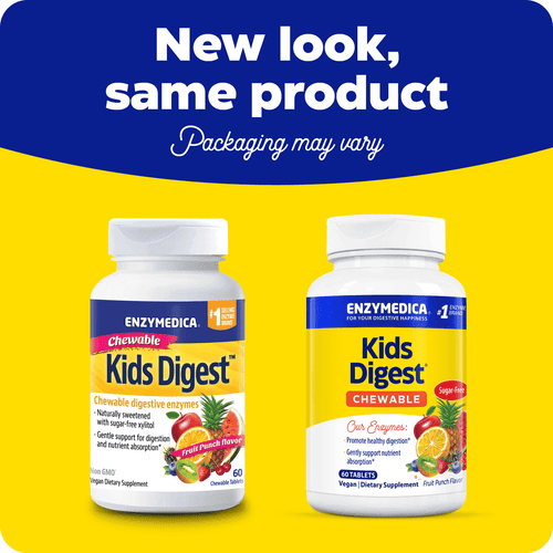 Enzymedica Kids Digest 90 Chewables Fruit Punch