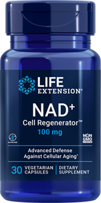 Life Extension NAD Plus Cell Regenerator 100mg  30 Caps