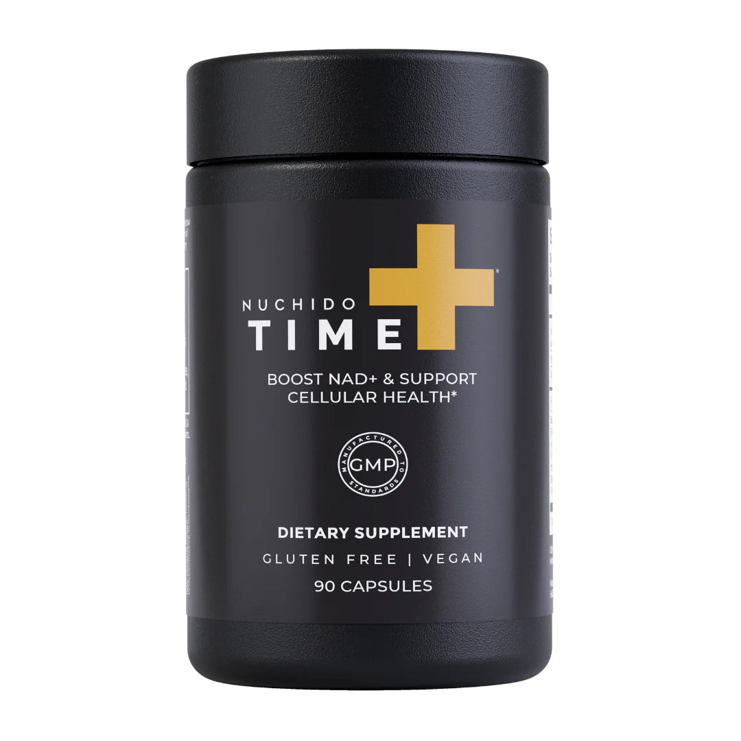 Nuchido Time+ Cellular Level Boost To Reverse Aging - 90 count — Hebron ...