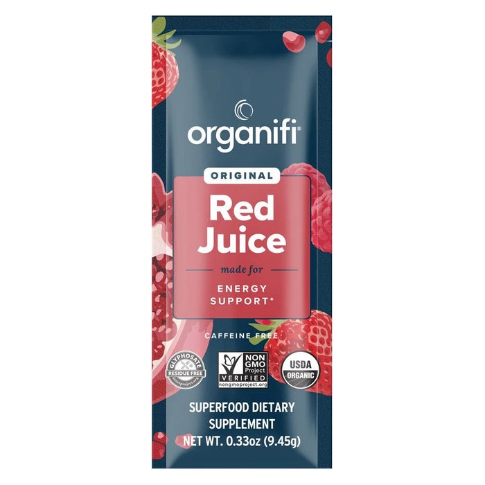 Organifi Red Juice 30 Go Packs (.33 oz) Net wt. 10 oz