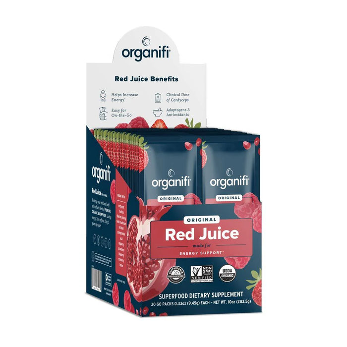 Organifi Red Juice 30 Go Packs (.33 oz) Net wt. 10 oz