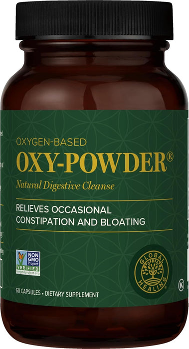 Global Healing Oxy-Powder Colon & Detox Cleanse 60 Capsules