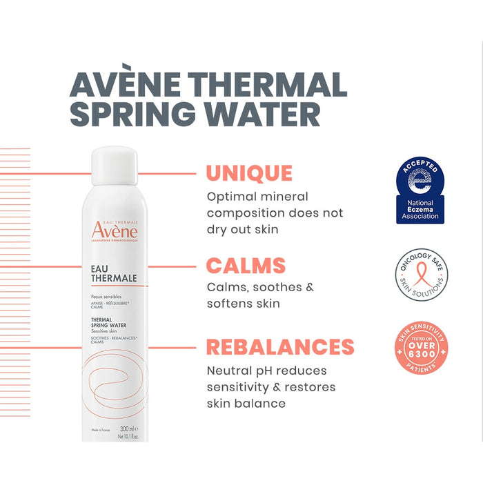 Eau Thermale Avène Thermal Spring Water Facial Mist Spray 10.1 OZ