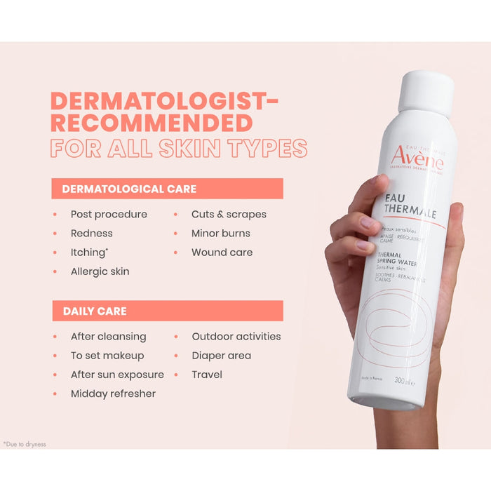 Eau Thermale Avène Thermal Spring Water Facial Mist Spray 10.1 OZ