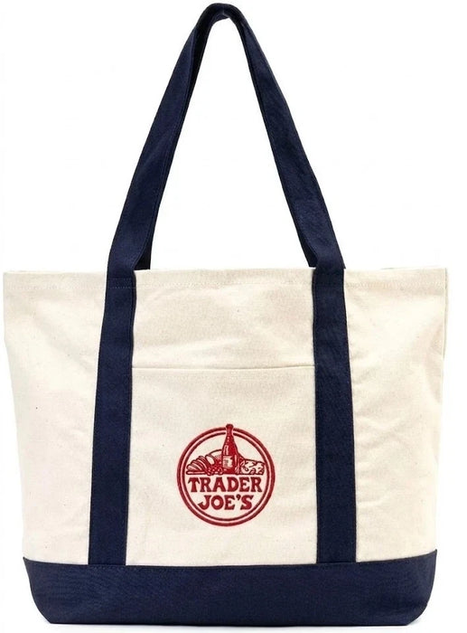 Trader Joe's Reusable Canvas Tote Bag
