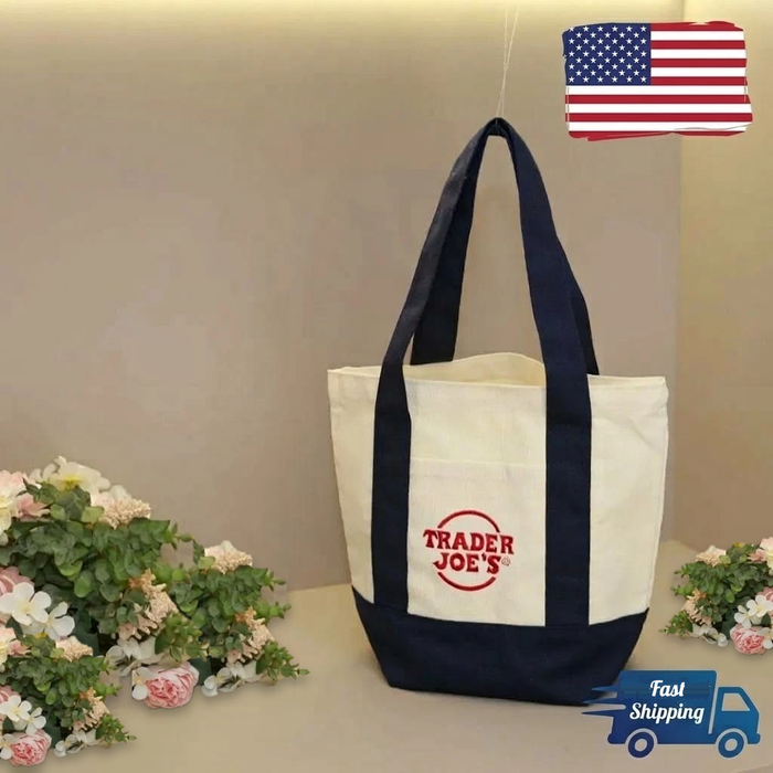 Trader Joe's Reusable Canvas Tote Bag