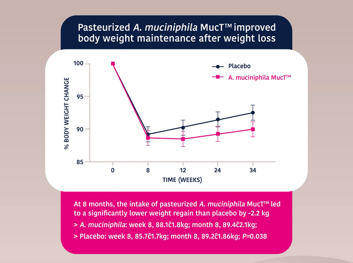 The Akkermansia Company Healthy Weight with Glucose Control 30 Once Daily Tablets
