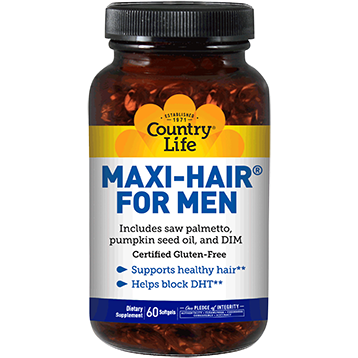 Country Life Maxi Hair для мужчин 60 гелей