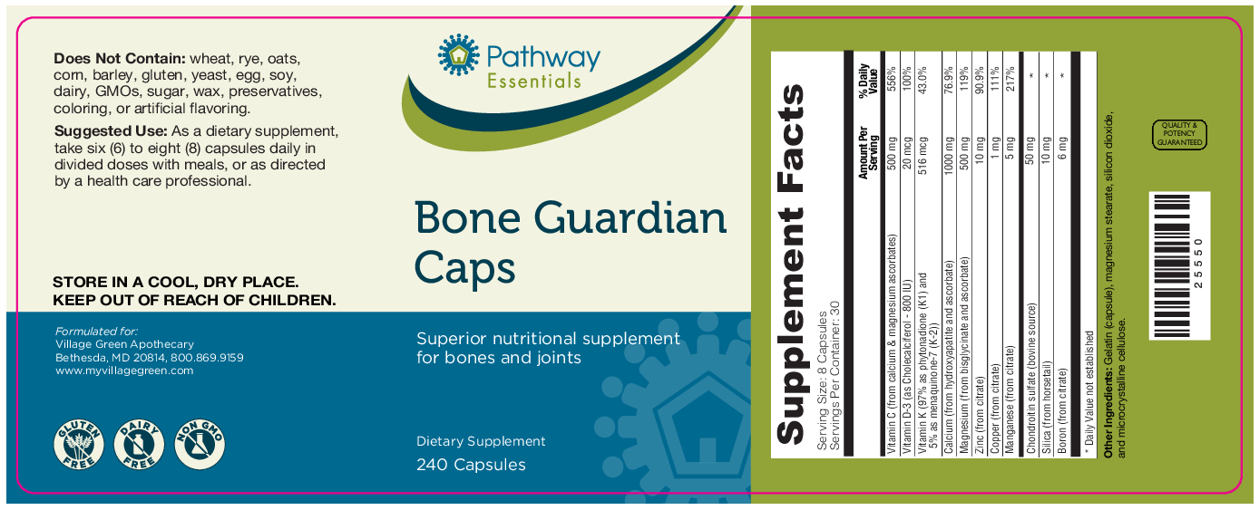 Health Products Distributors Bone Guardian 240 Kapseln