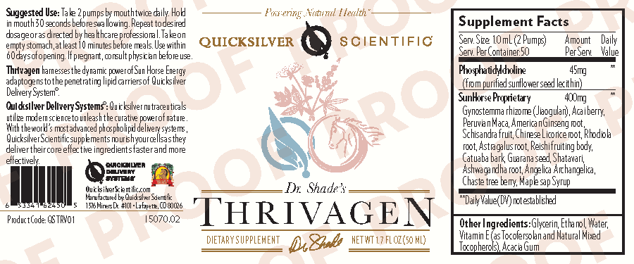 Quicksilver Scientific Thrivagen 1.7 fl oz