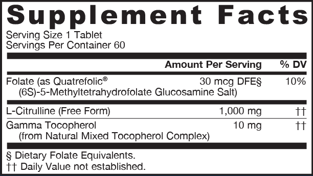 Jarrow Formulas L-Citrulline 60 tabs