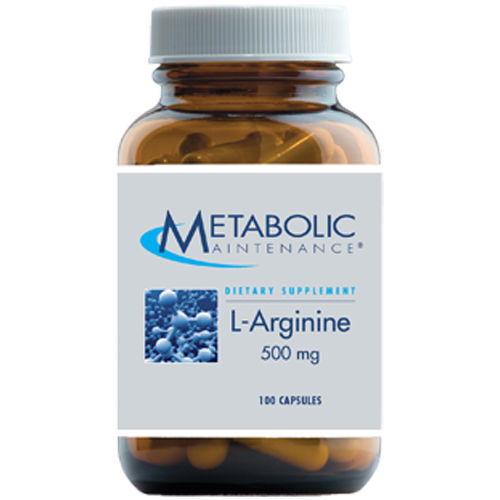 Metabolic Maintenance L-Arginine 500 mg 100 caps