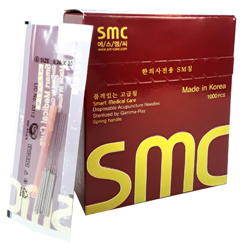 Smart Medical Cure Needles SMC Zip-Pak 34G 0.22x30mm 1,000 Needles