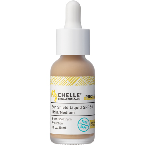 Mychelle Dermaceuticals Sun Shield Liq Tint SPF 50 Li/Me 1 fl oz