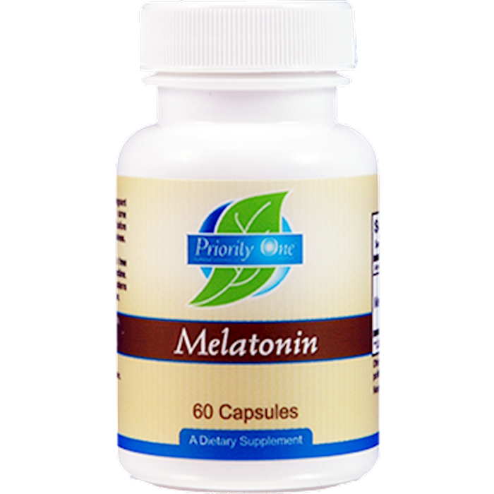 Priority One Vitamins Melatonin 3 mg 60 caps