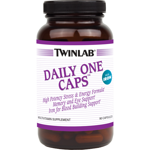 Twinlab Daily One Caps W/Iron W/FloraGlo
