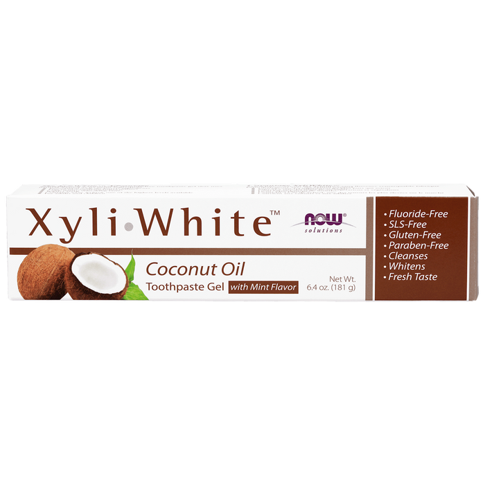 NOW XyliWhite Coconut Oil Toothpaste 6.4 oz