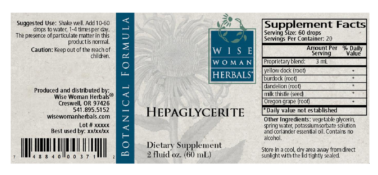 Wise Woman Herbals Hepaglycerite