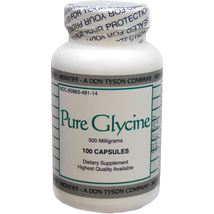 Montiff Pure Glycine 500 mg 100 caps