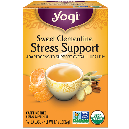 Yogi Teas Sweet Clementine Stress Support 16 bags