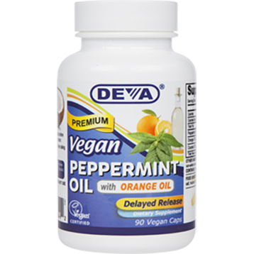 Deva Nutrition LLC Vegan Peppermint Oil w/Orange 90 vegcaps