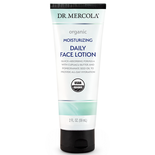 Dr. Mercola Organic Moisturizing Face Lotion 2 fl oz