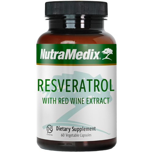 Nutramedix Inc. Resveratrol w/ Red Wine Ex 60 vegcaps