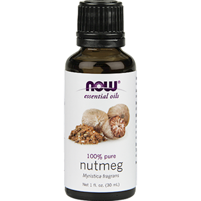 NOW Nutmeg Oil Pure 1 oz