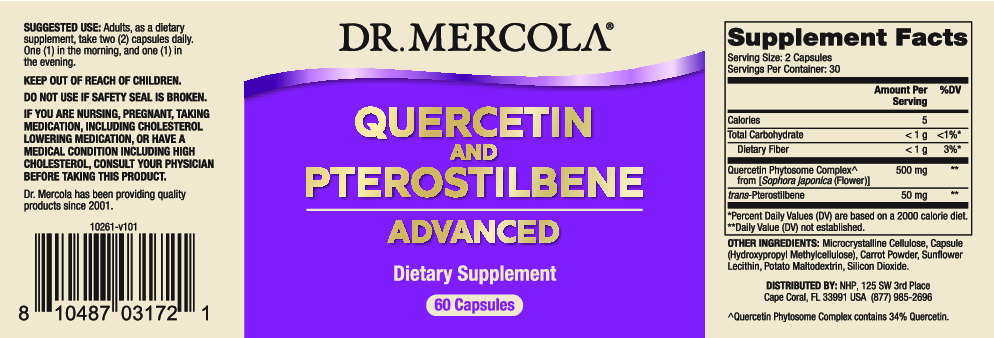 Dr. Mercola Quercetin Advanced 60 caps