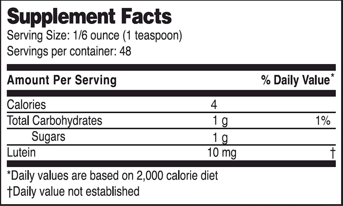 Dr.'s Advantage Liquid Lutein Supplement 8 oz