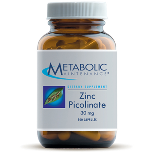 Metabolic Maintenance Zinc Picolinate 30 mg 100 caps